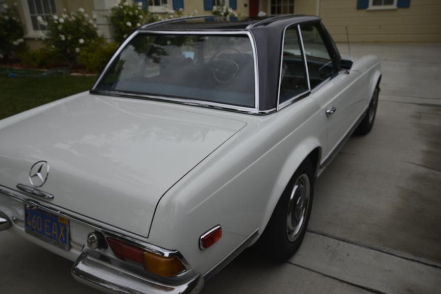 Детали экстерьера Mercedes-Benz 280 SL (W113) 1970 года  (EU) (фото 34 из 74)